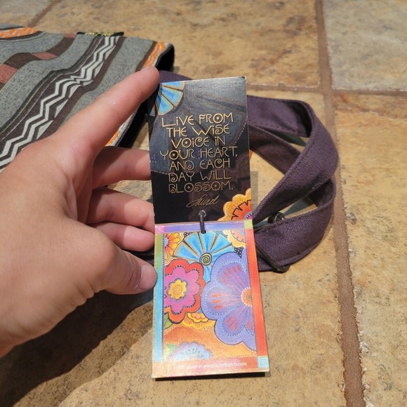 Laurel Burch Moroccan Mares Horse Small Handbag Tote - LB2013 - Picture 12 of 12